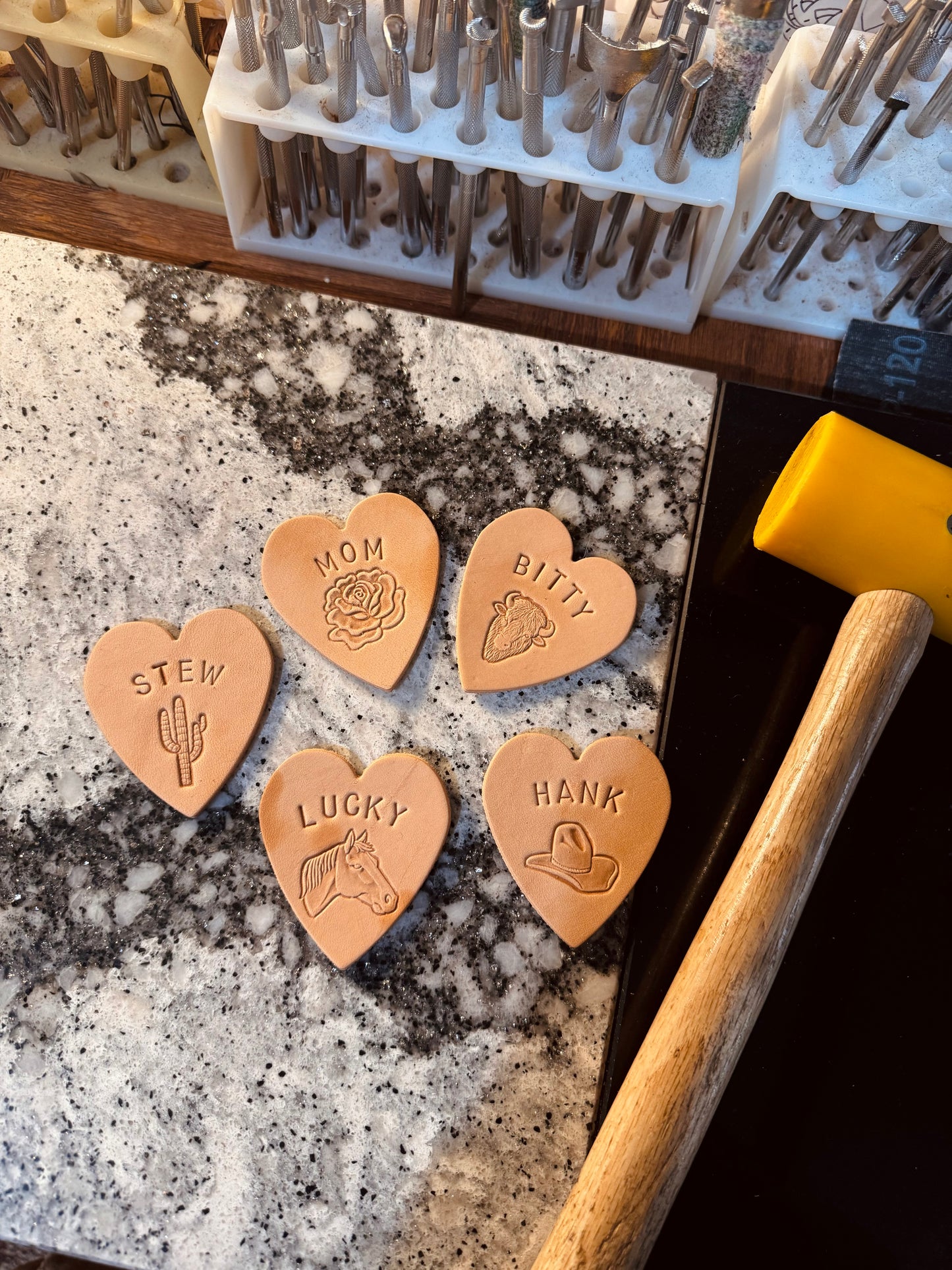 Custom Name Heart Hanging ornament