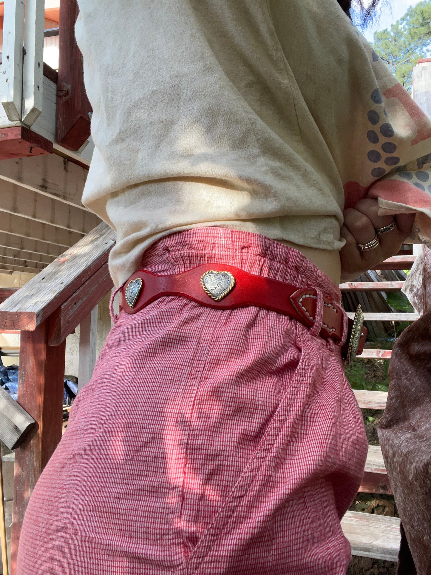 The Honeymooner Hand Carved Belt