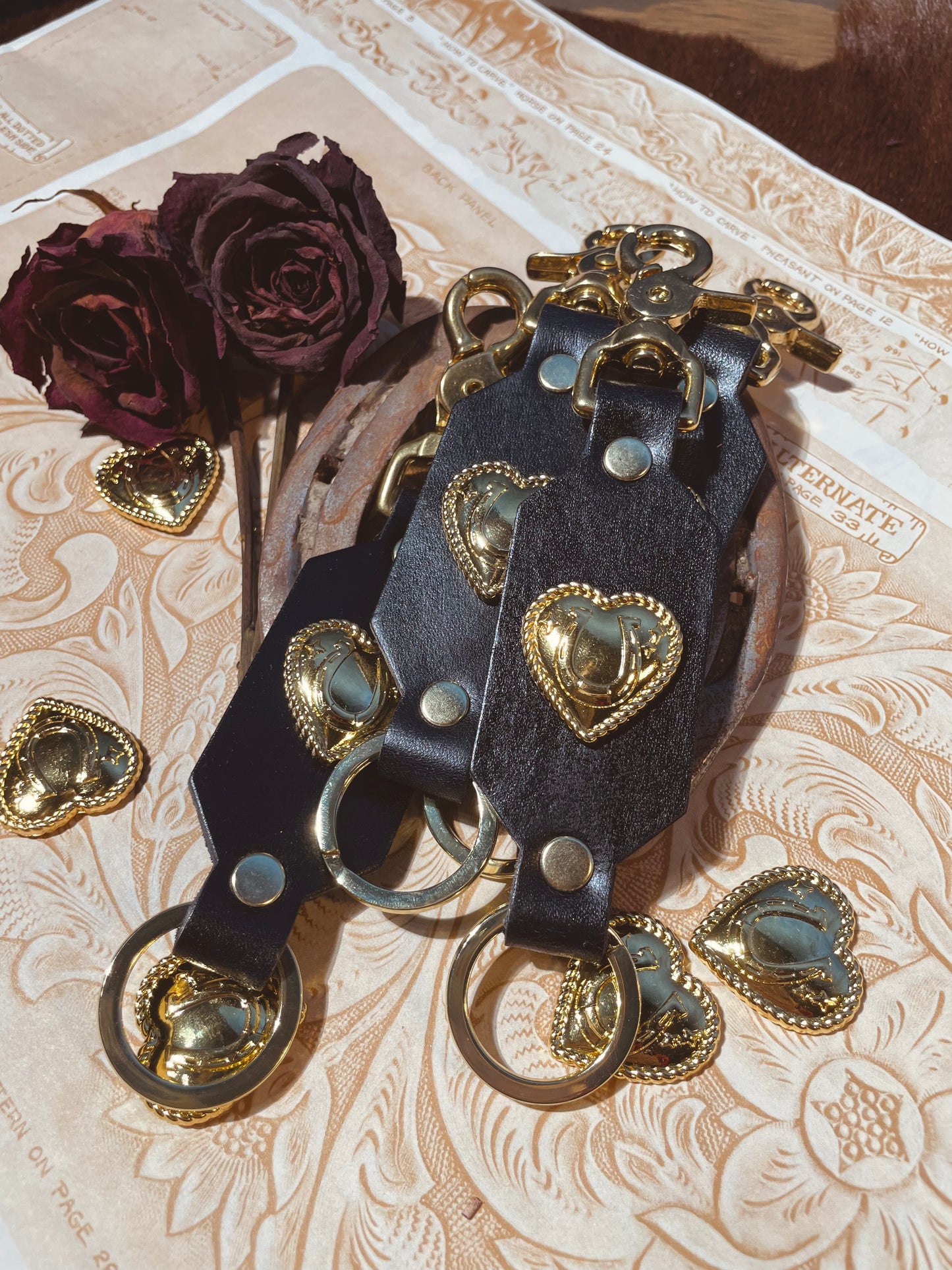 Dime Store Keychain with Brass