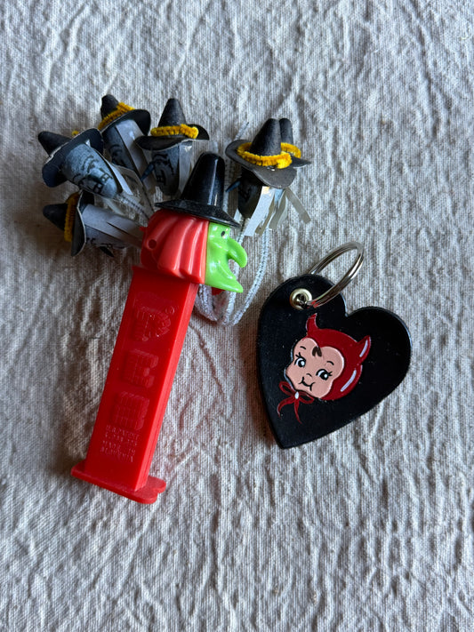 Lil’ Devil Heart Fob