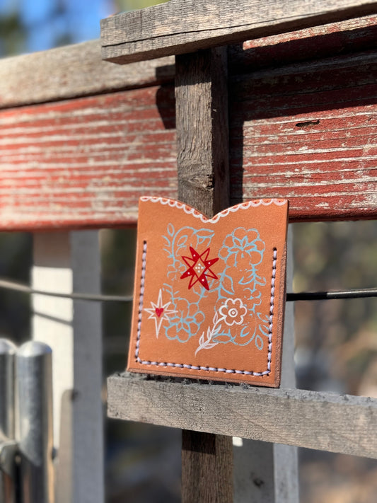 Hand Painted Card Holder