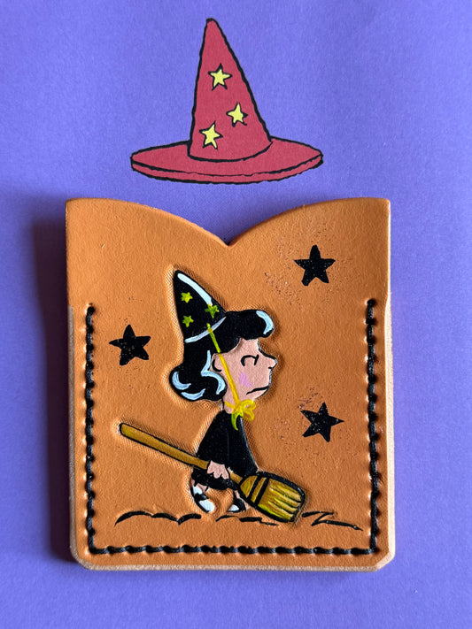 Lucy does Classic Witch Card Holder