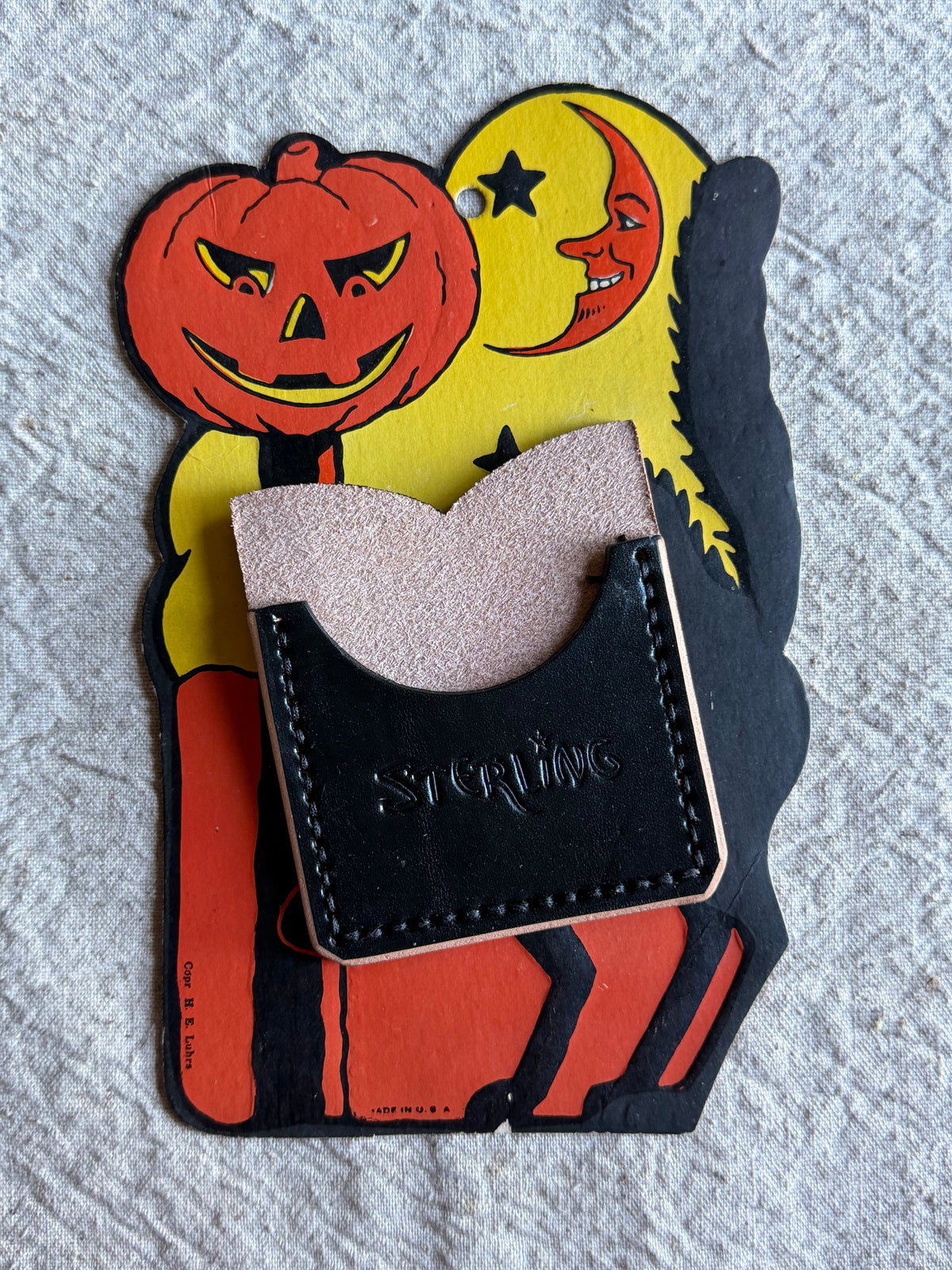 Moon guy Card Holder