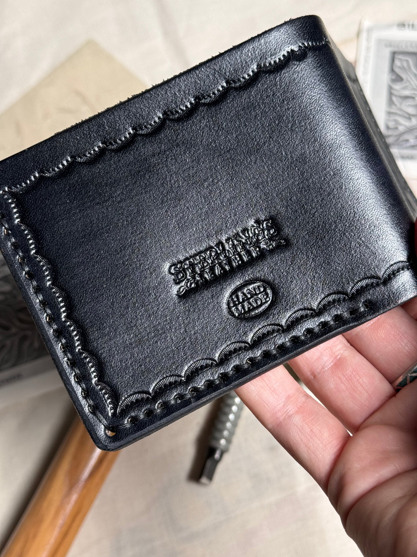 Sterling's Scorpion Billfold