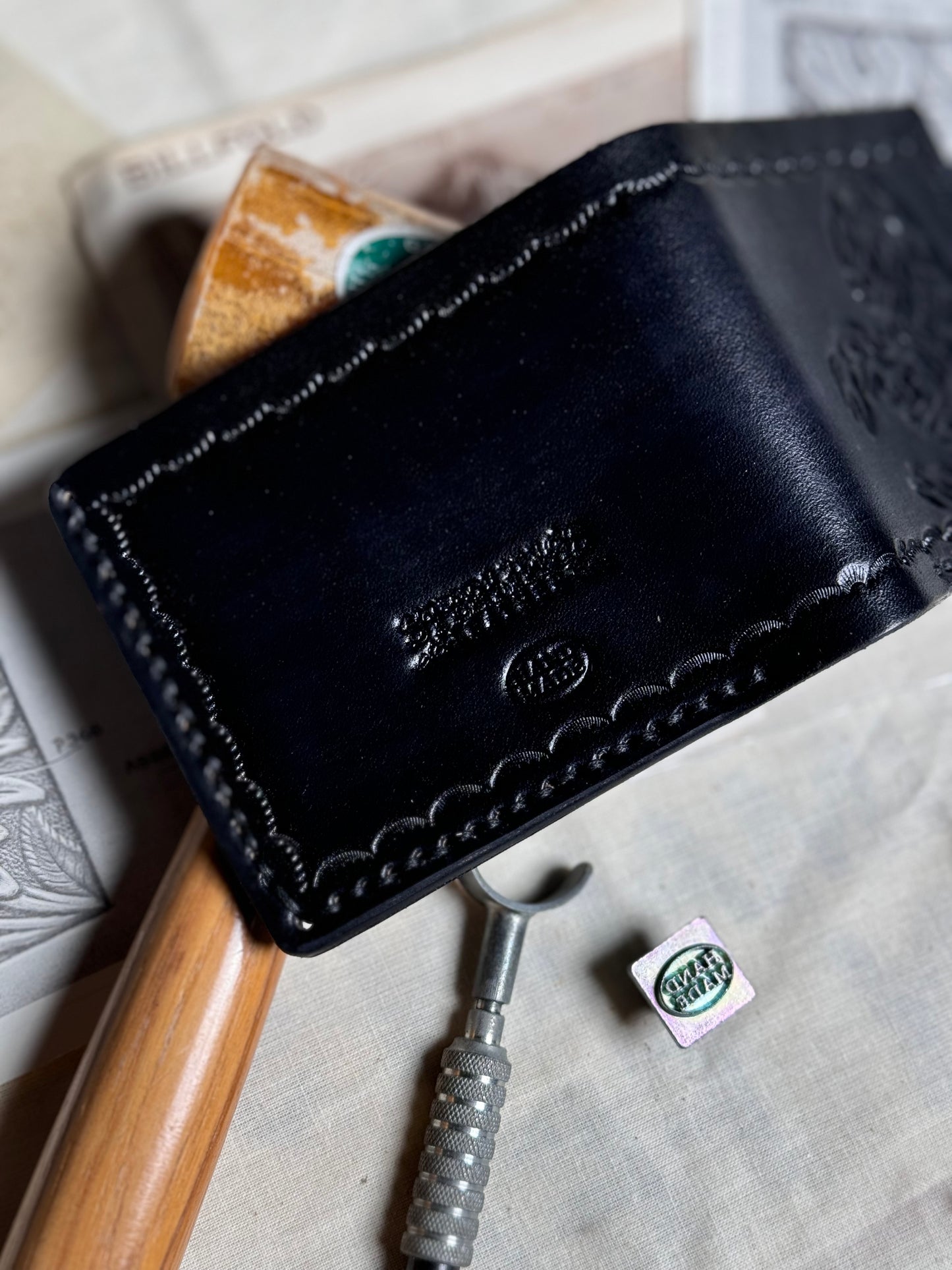 Sterling's Scorpion Billfold