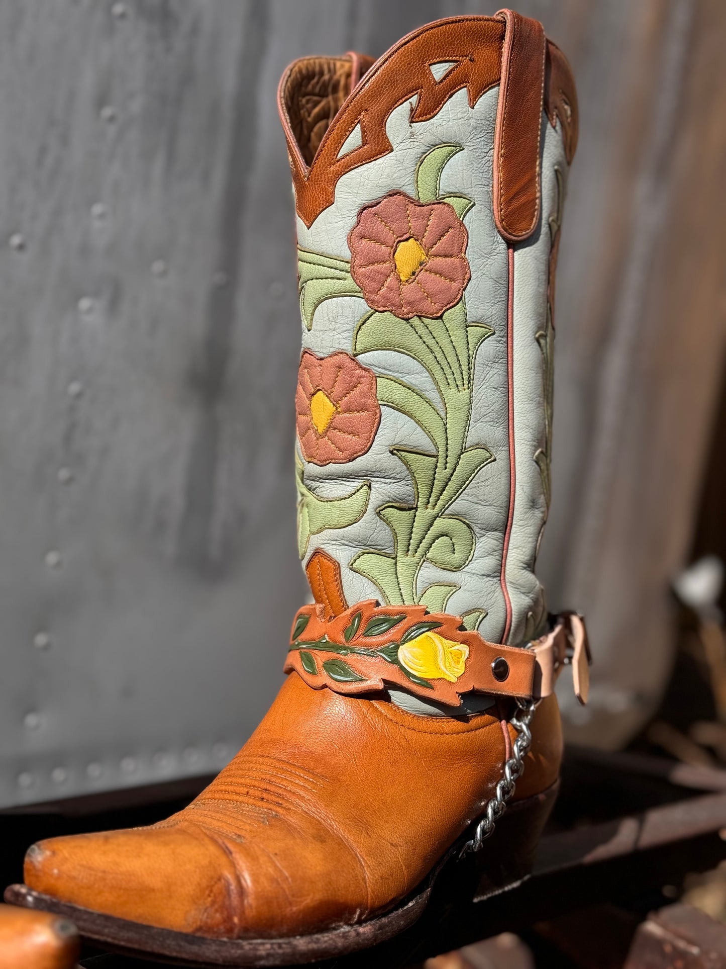Made for you- Country Rose Boot Straps