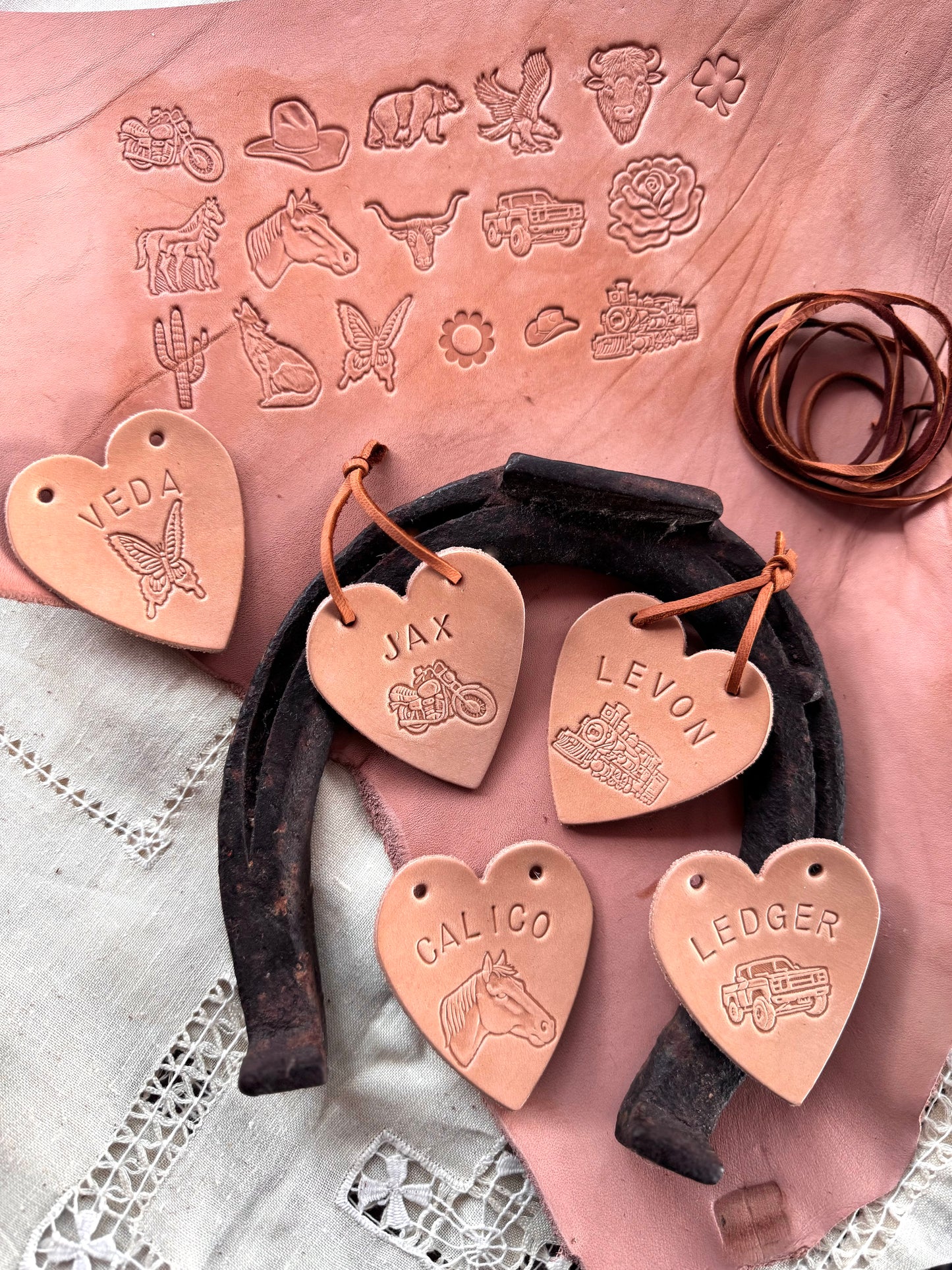 Custom Name Heart Hanging ornament