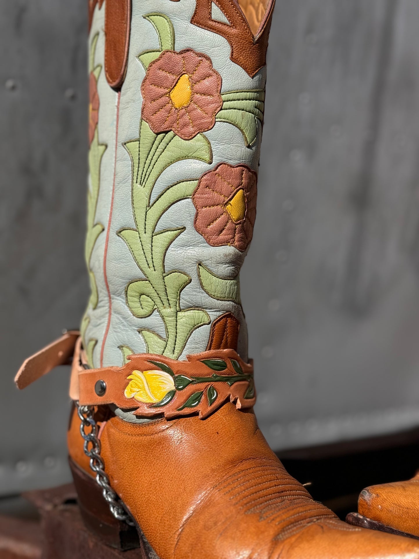 Made for you- Country Rose Boot Straps