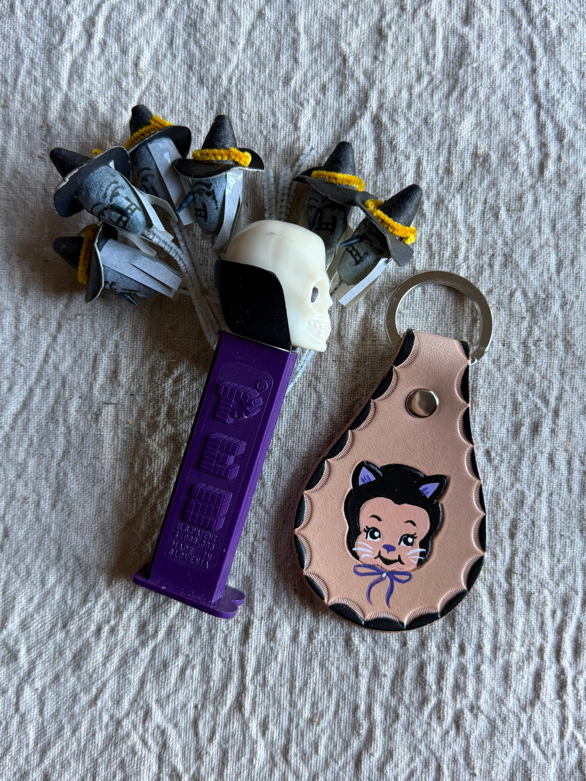Kitty tat key fob