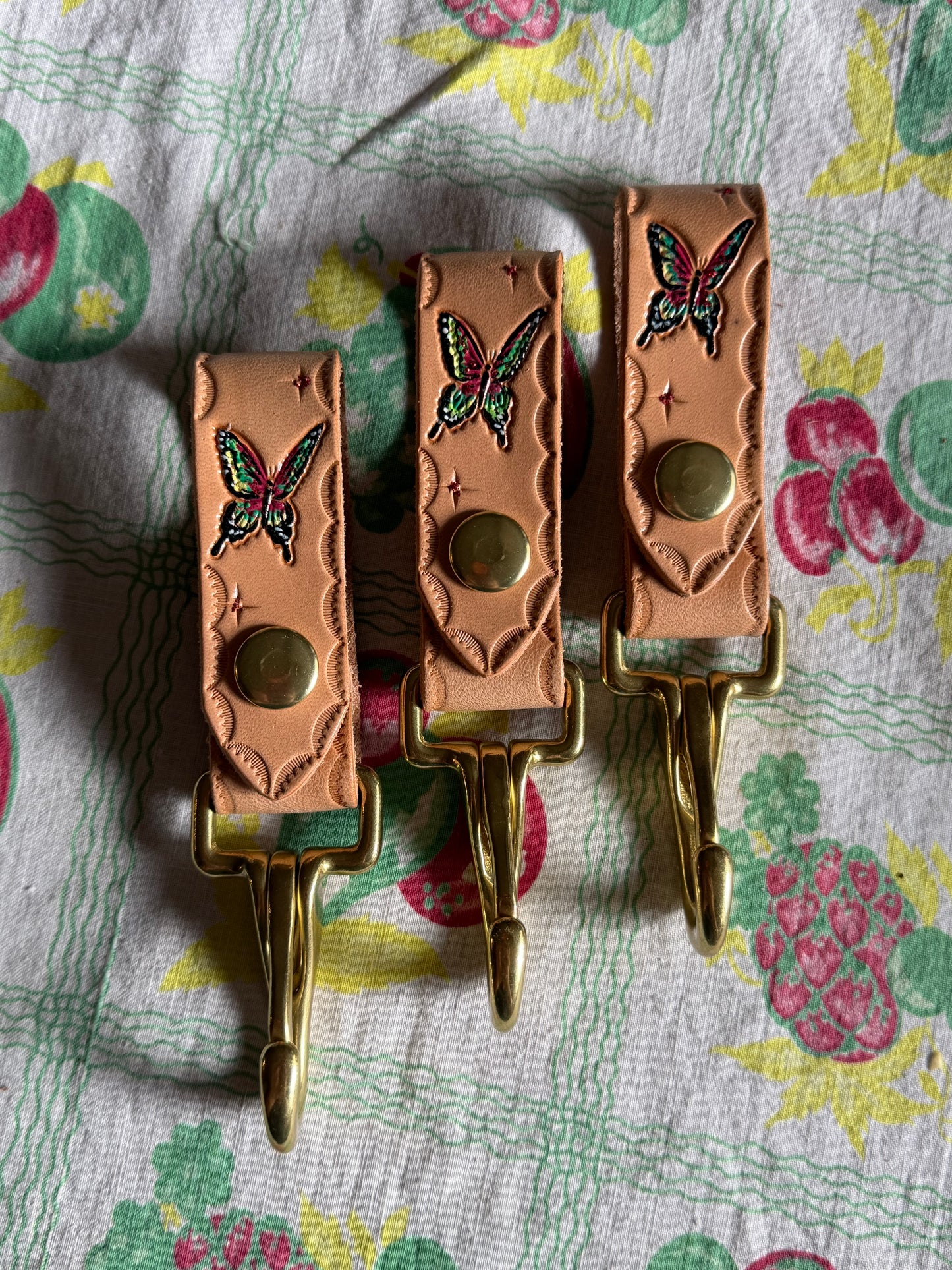 Love is like a Butterfly Belt Loop Clip