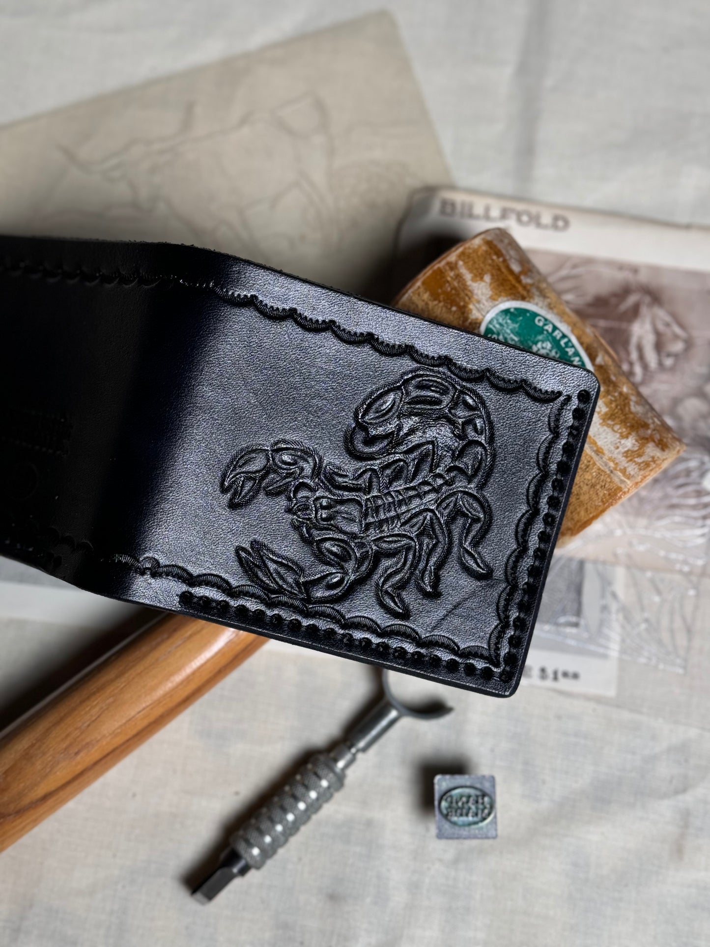 Sterling's Scorpion Billfold