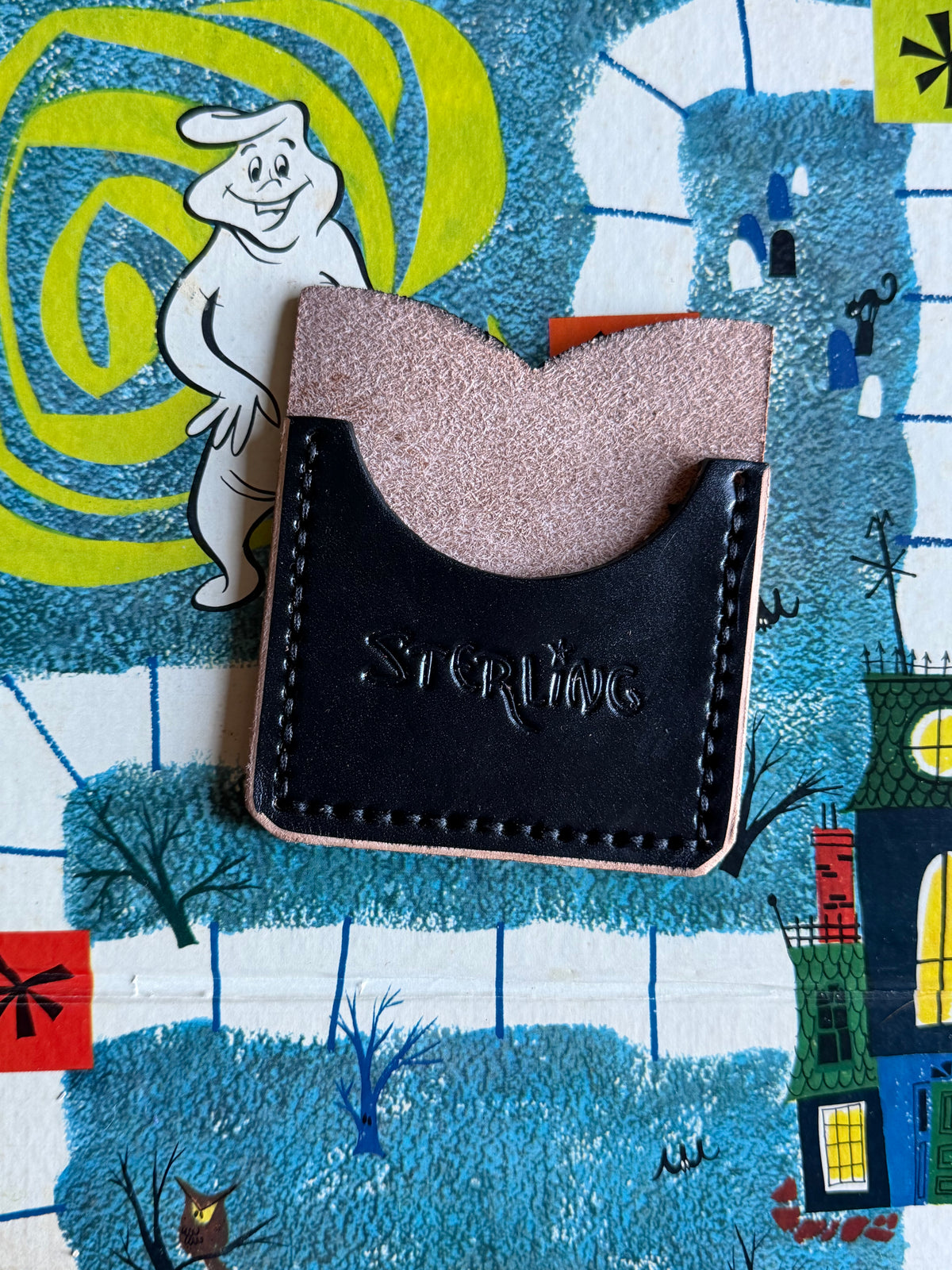 Casper & Wendy take the moon Card Holder