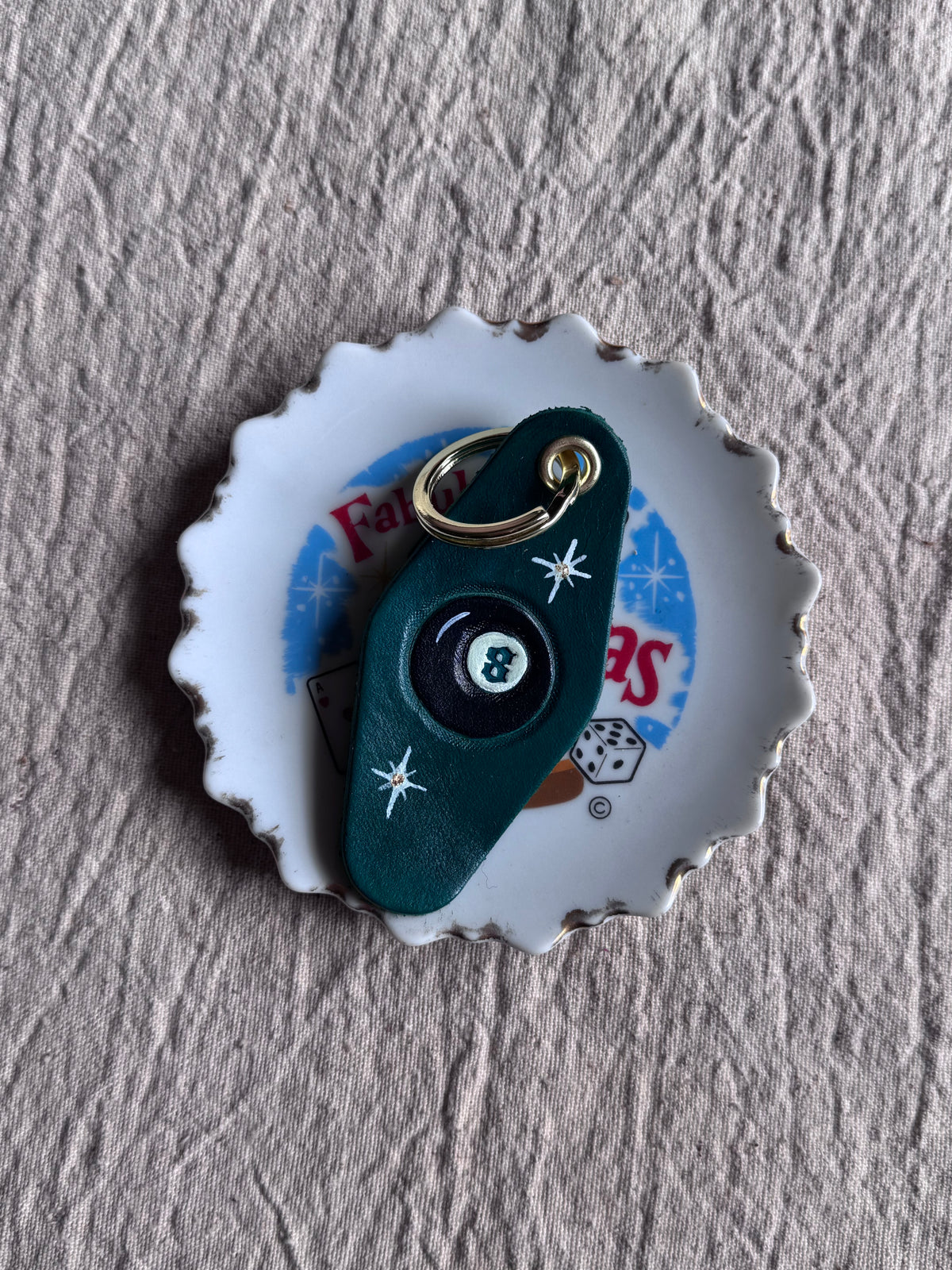 8 Ball Motel Key Fob – Sterling Trading Co
