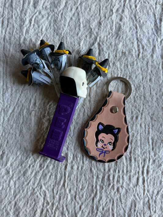 Kitty tat key fob