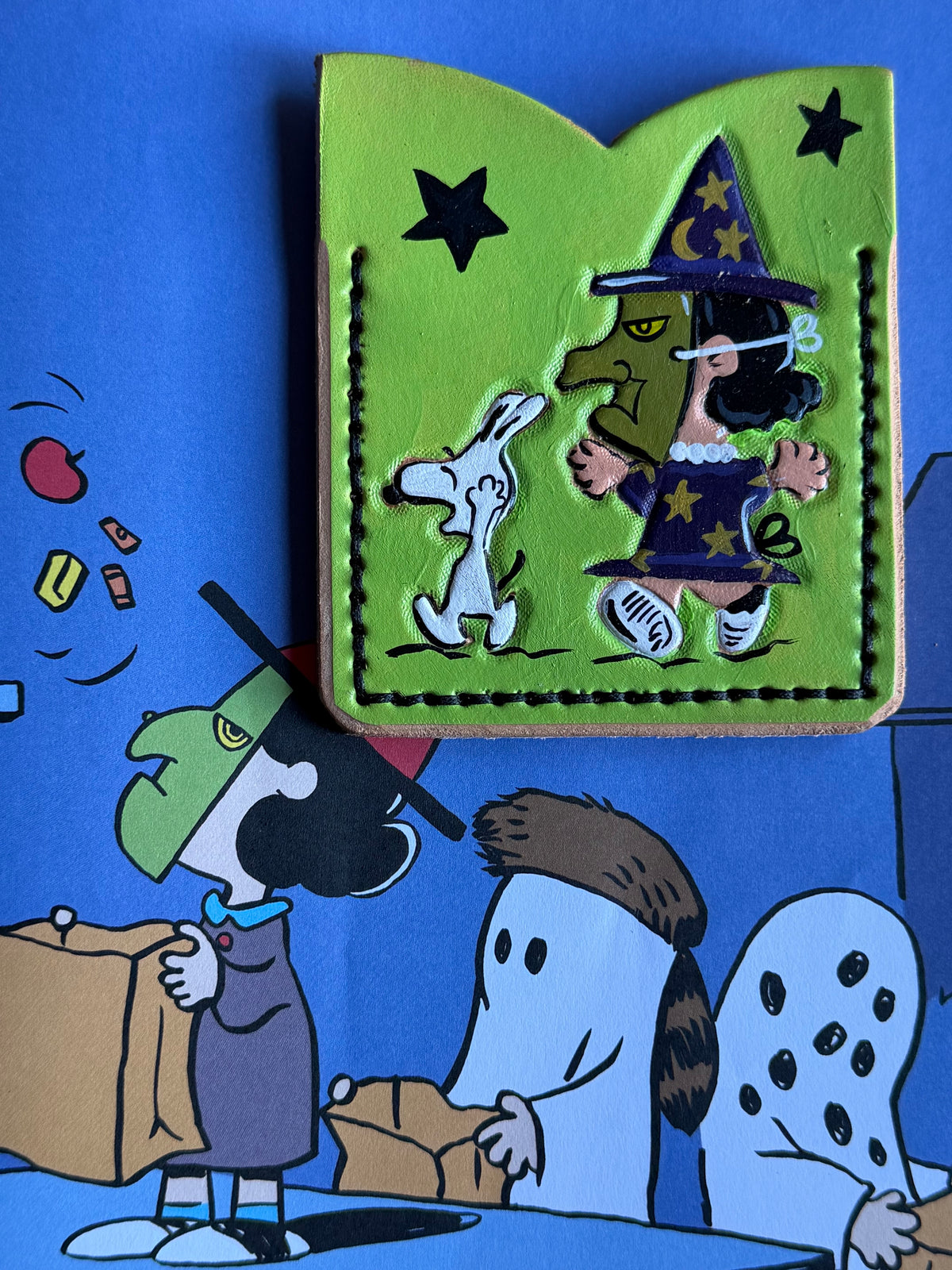 Lucy does Goblin Witch Card Holder