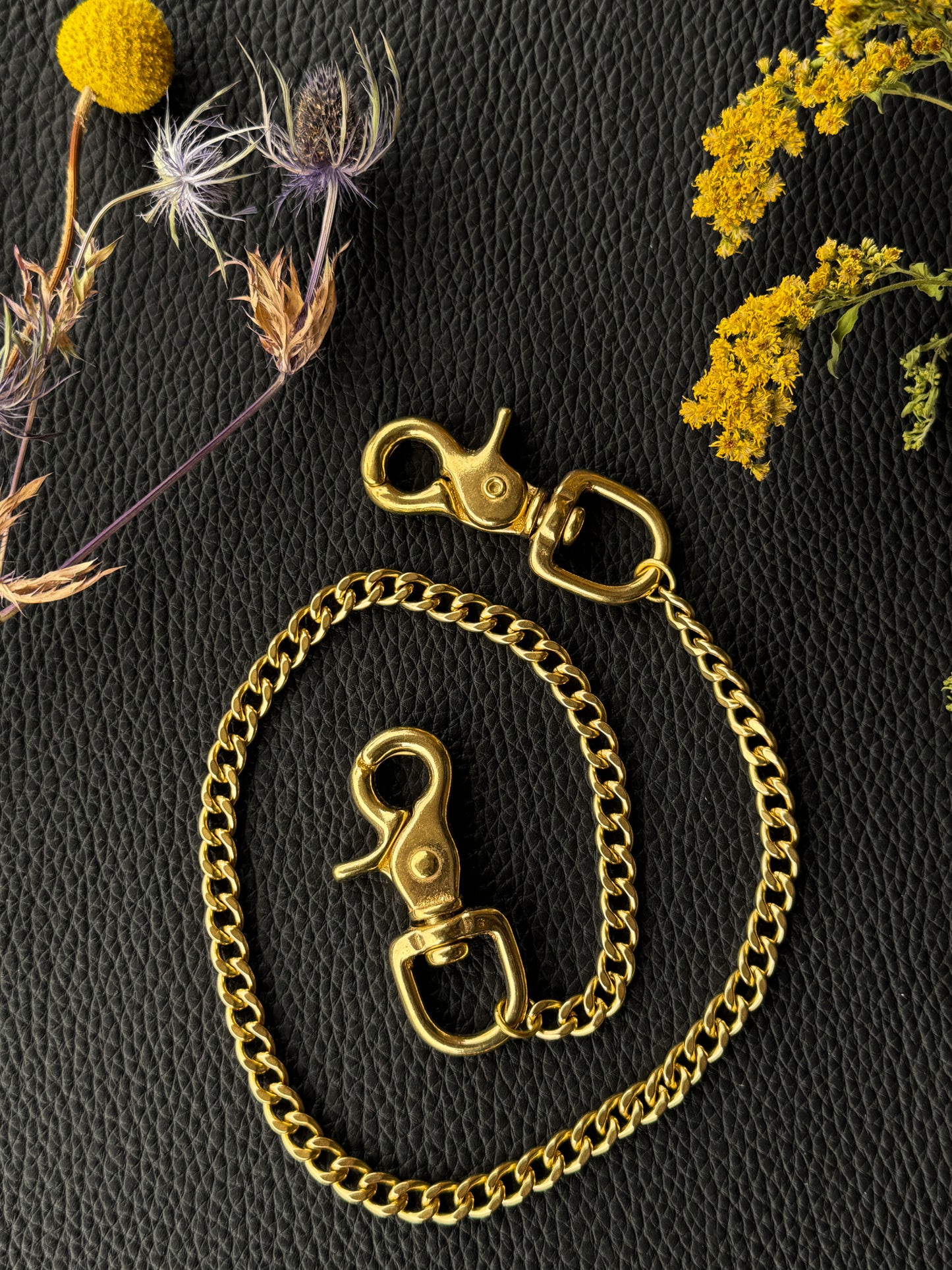 Made for You- Nicole Solid Brass Hip Chain