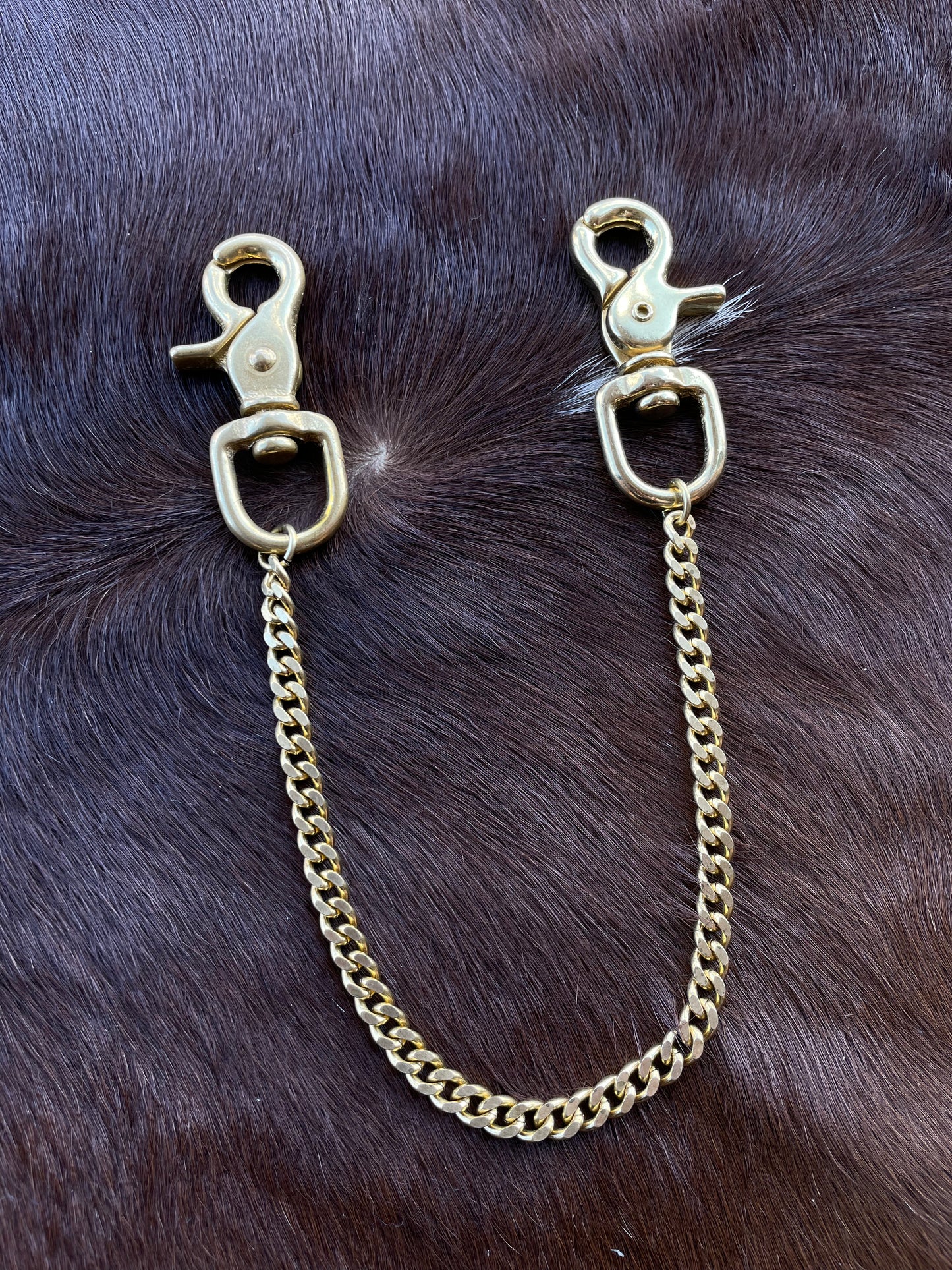 Made for You- Nicole Solid Brass Hip Chain