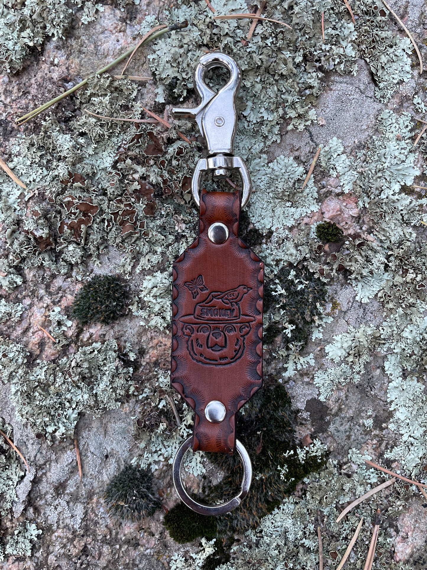 Smokey Field Keychain